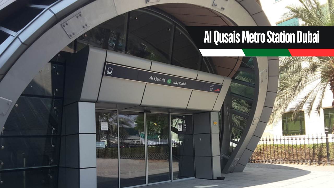 Al Qusais Metro Station Dubai (Green Line)