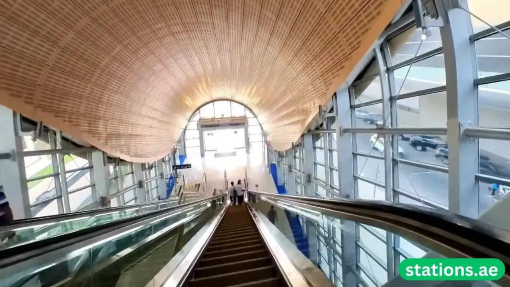 Dubai Airport Free Zone Metro Station 