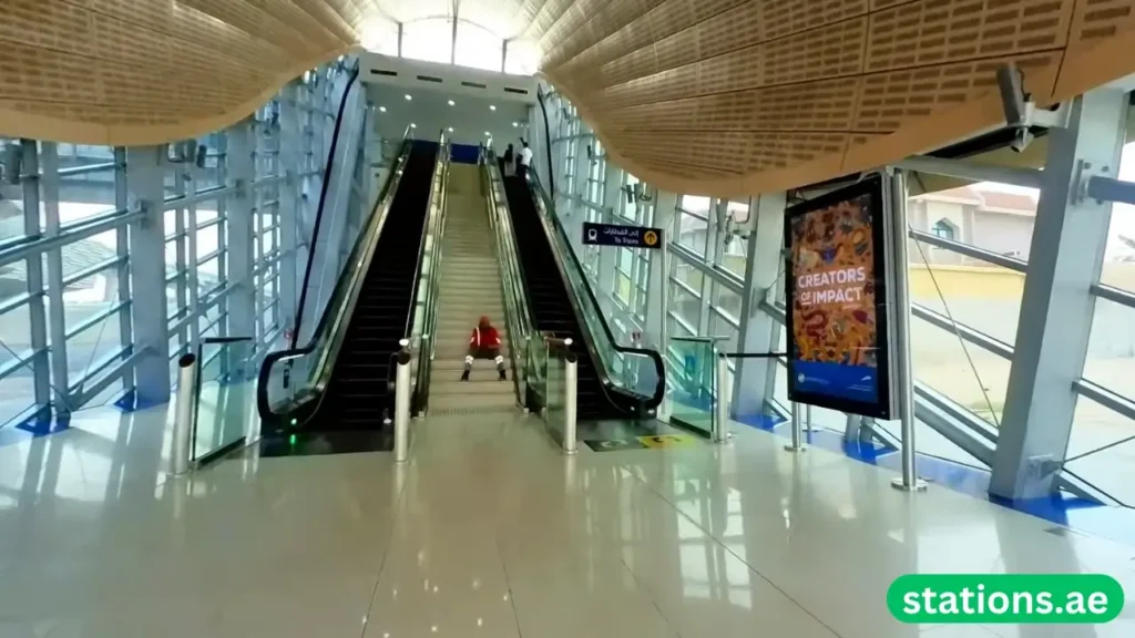 Dubai Airport Free Zone Metro Station 