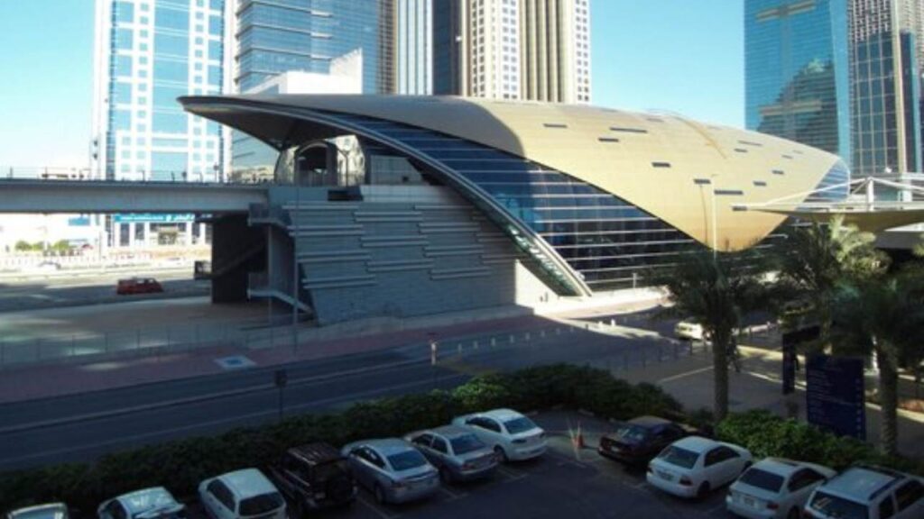 World Trade Centre Metro station Dubai