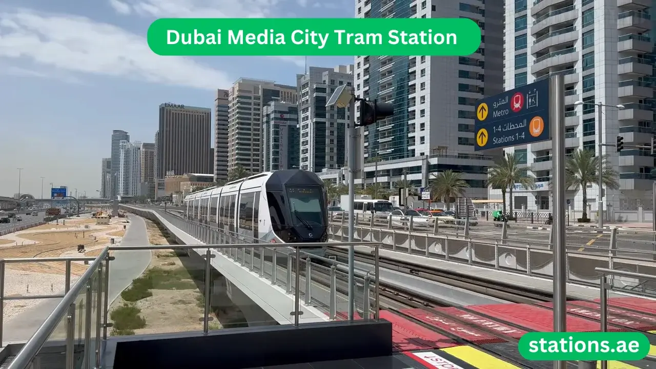 Dubai Media City Tram Station