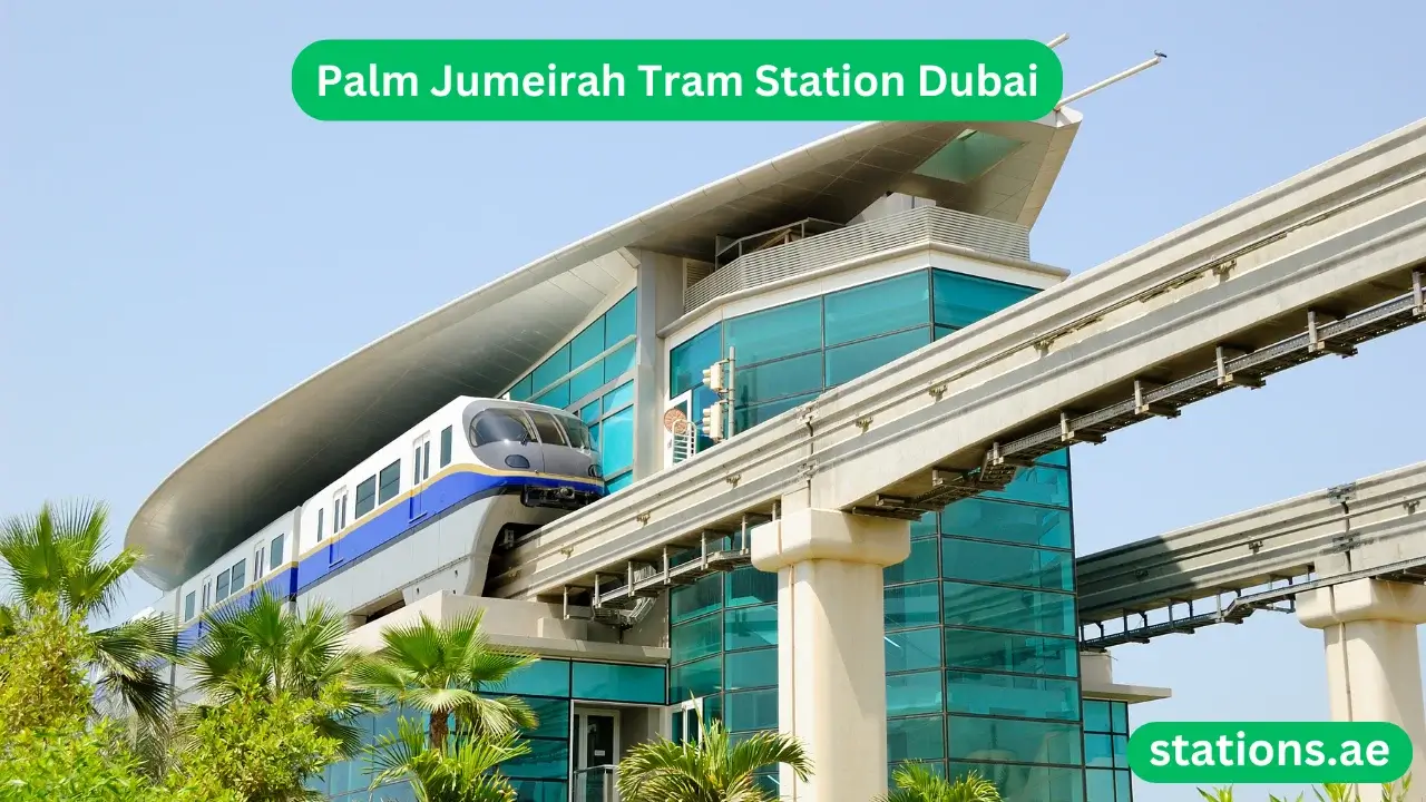 Palm Jumeirah Tram Station Dubai