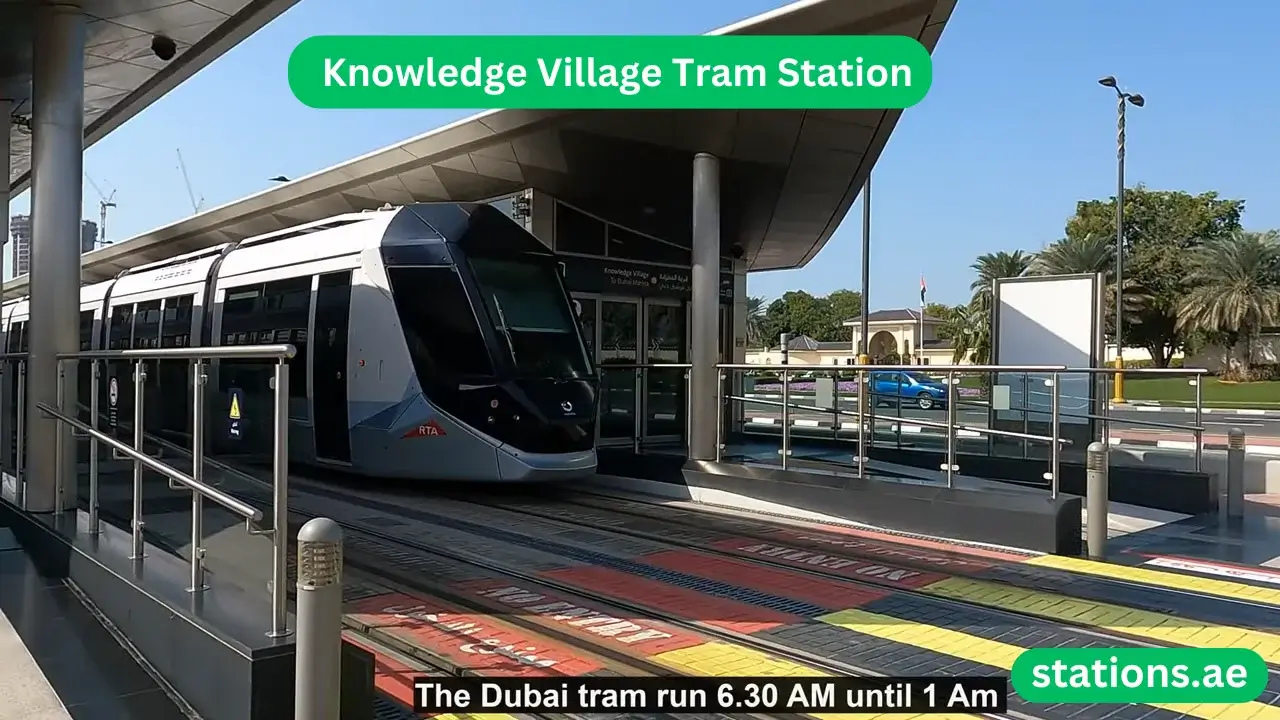 Knowledge Village Tram Station