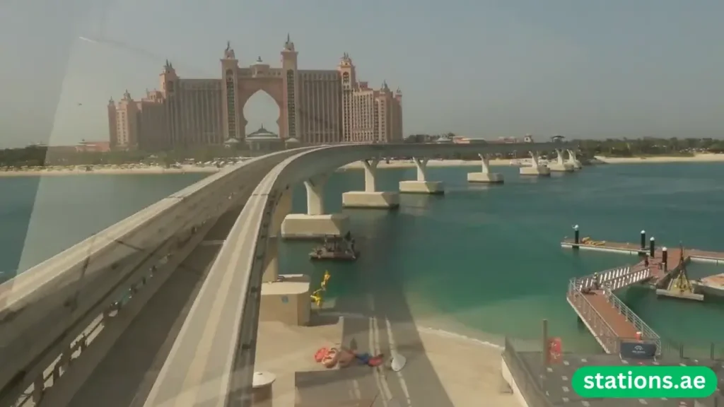 Palm Jumeirah Tram Station Dubai