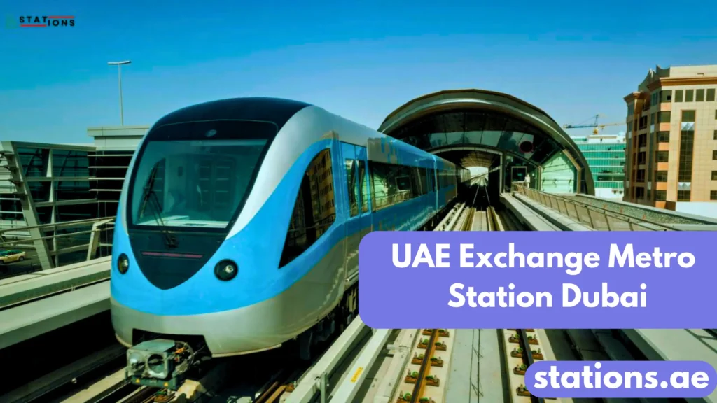UAE Excchange metro station