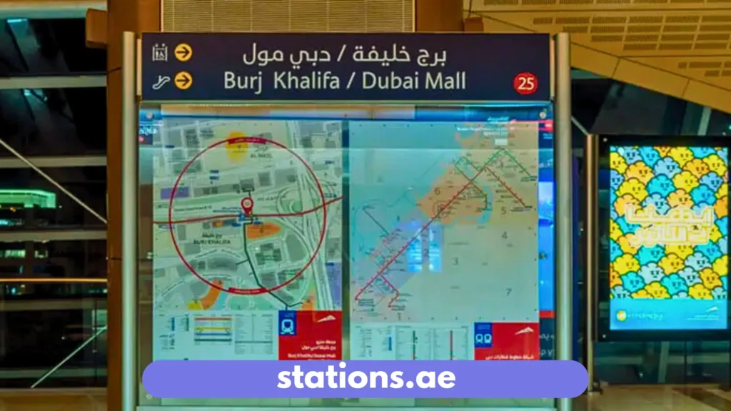 Burj Khalifa Dubai Mall Metro Station (4)