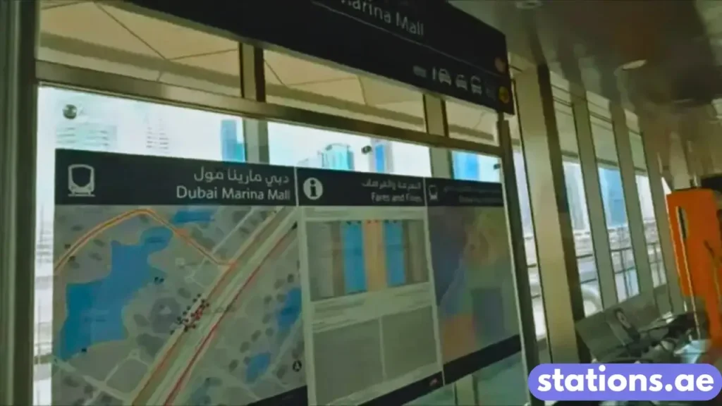 Dubai Marina Mall Tram Station (4)