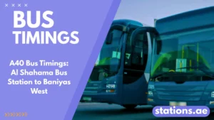 A40 Bus Timings