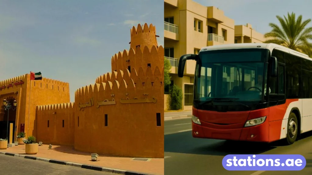 Al Ain to Dubai Bus Route Stations