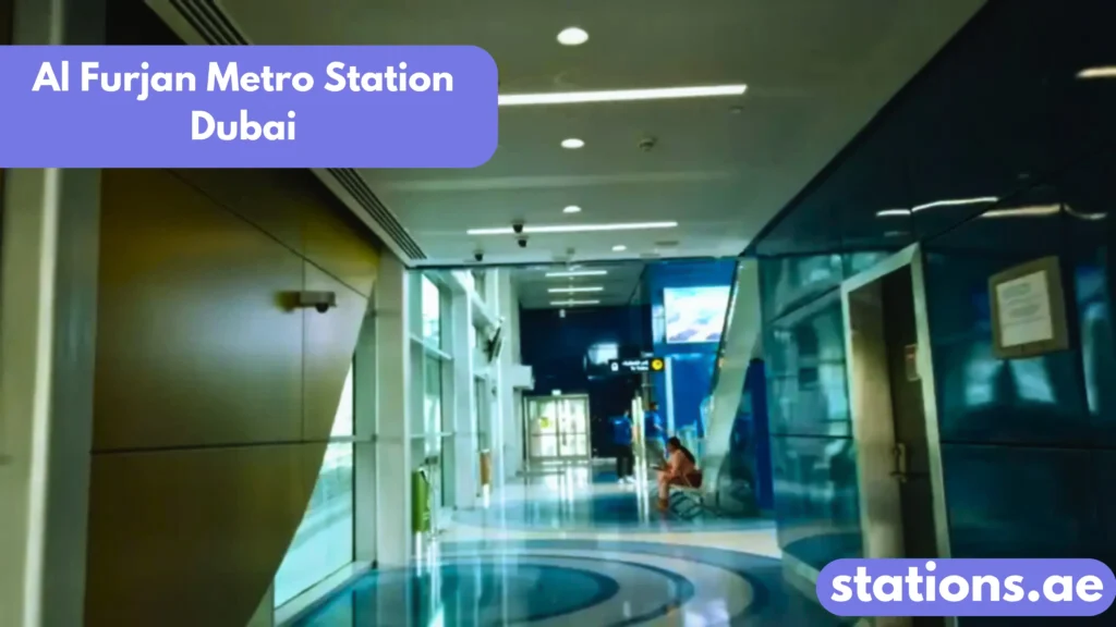 Al Furjan Metro Station Dubai
