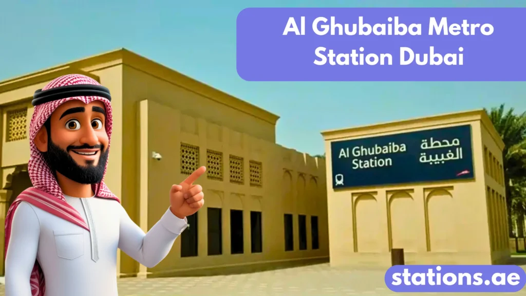 Al Ghubaiba Metro Station Dubai
