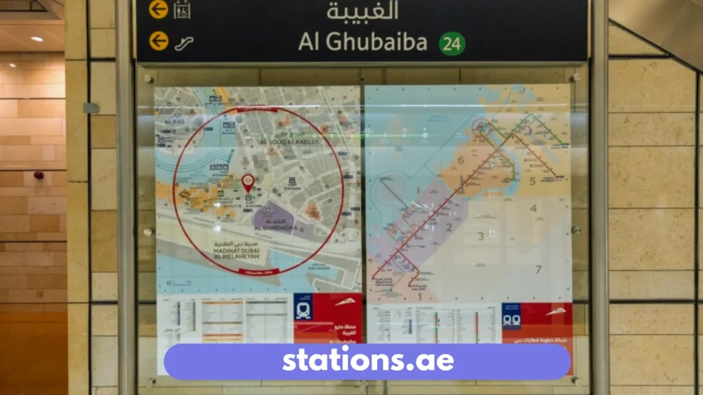Al Ghubaiba Metro Station Dubai