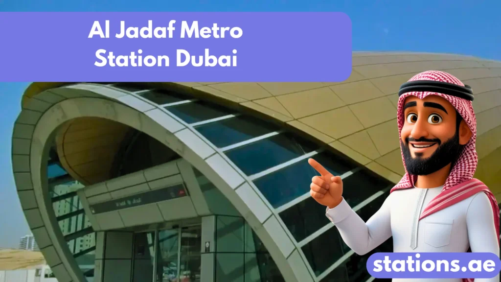 Al Jadaf Metro Station Dubai