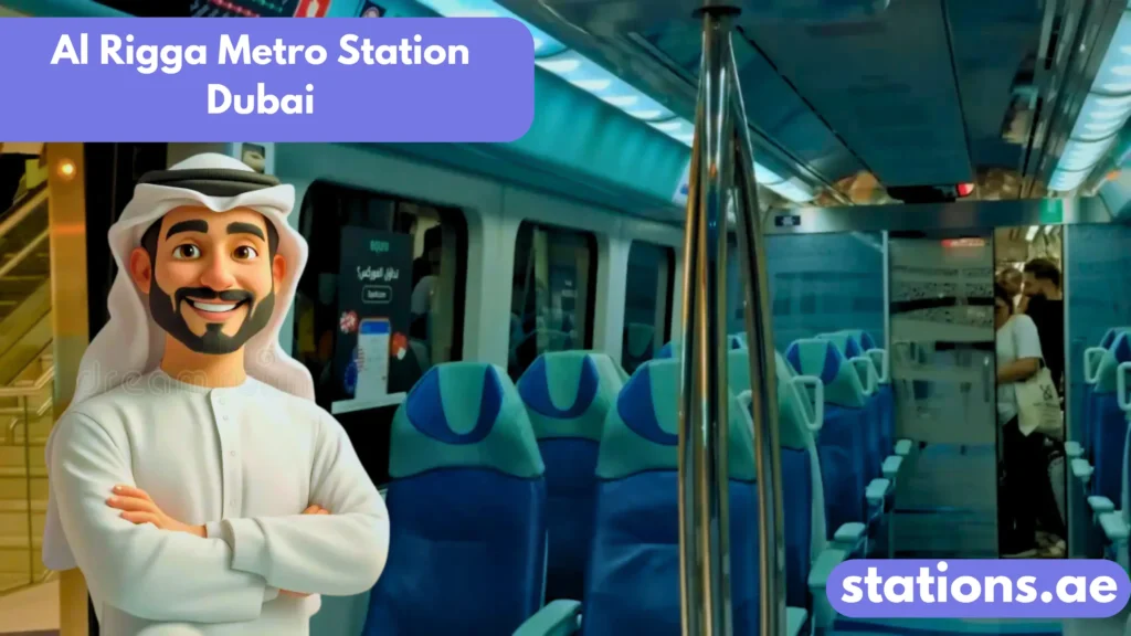 Al Rigga Metro Station Dubai