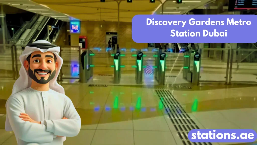 Discovery Gardens Metro Station Dubai