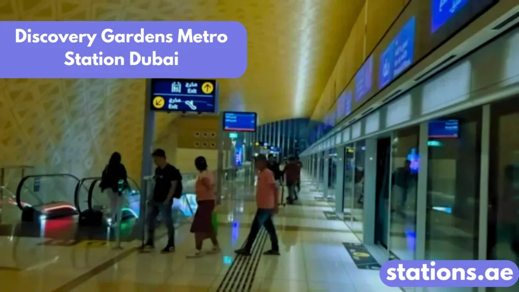 Discovery Gardens Metro Station Dubai