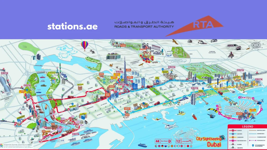 Dubai Bus Routes and Timings