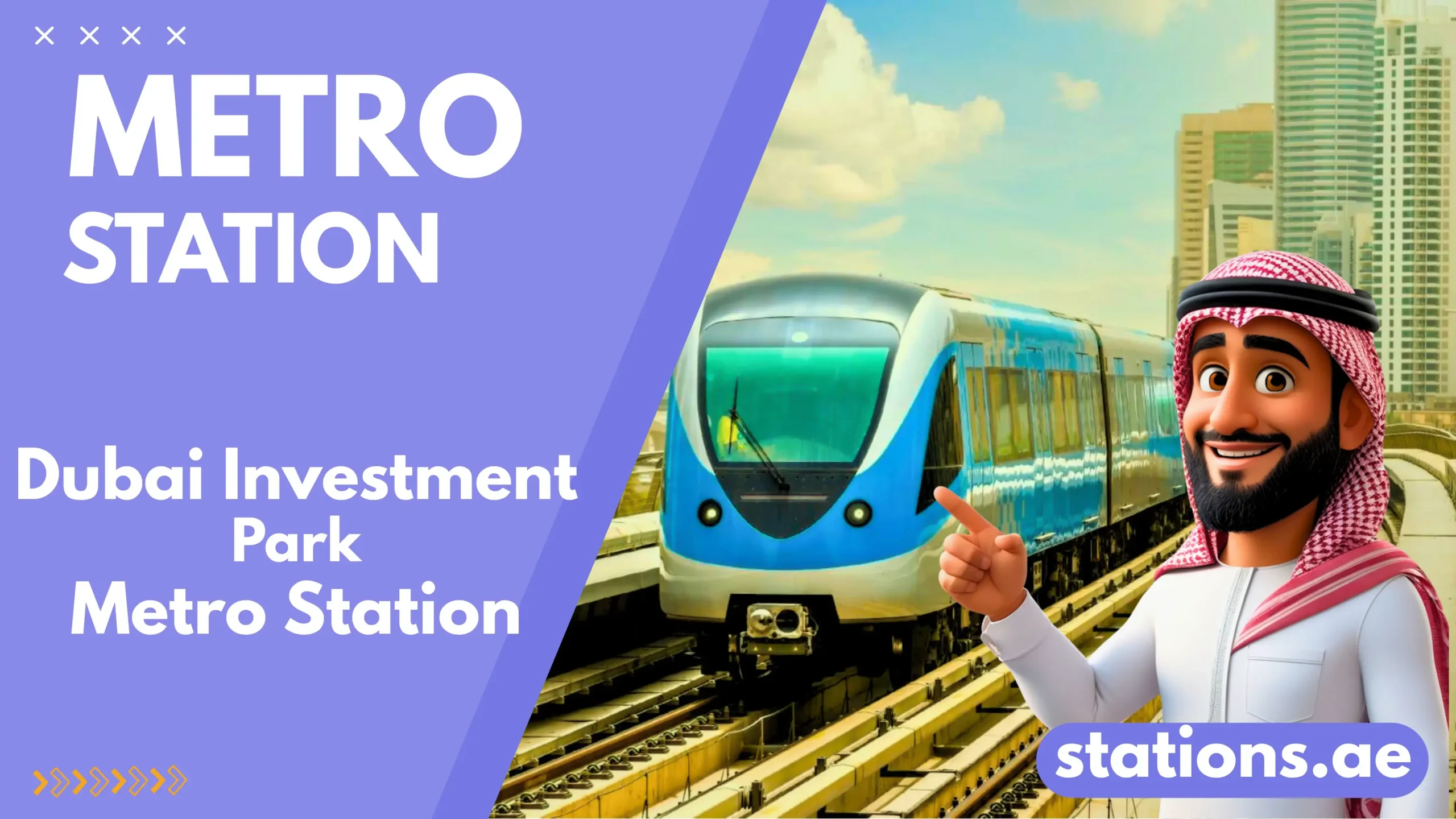 Dubai Investment Park Metro Station Dubai