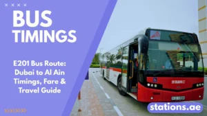 E201 Bus Route