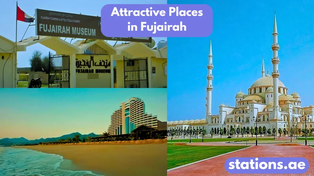 E700 Bus Attractive Places in Fujairah