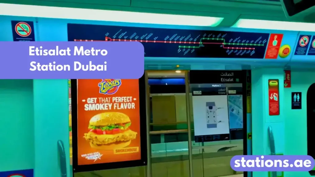 Etisalat Metro Station Dubai
