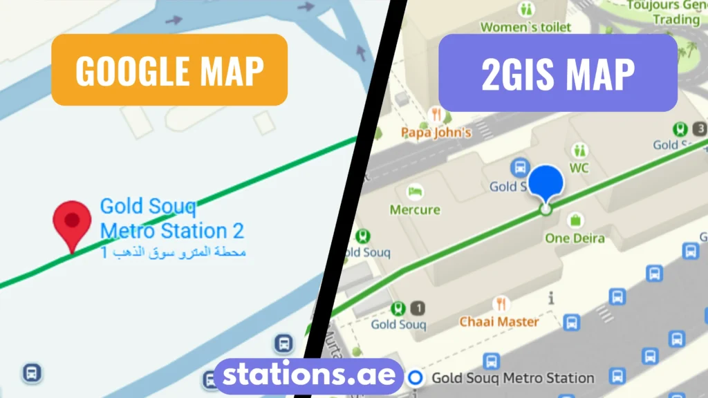 Gold Souq Metro Station Dubai