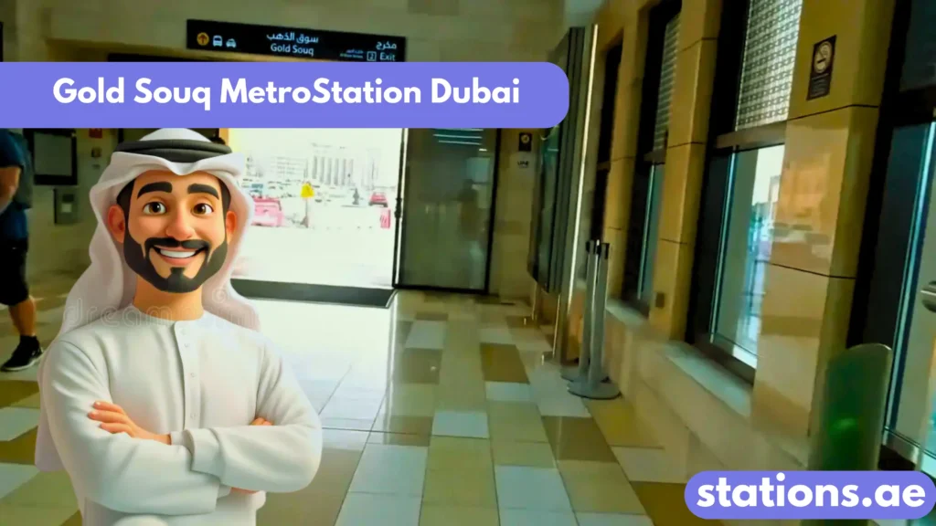 Gold Souq Metro Station Dubai