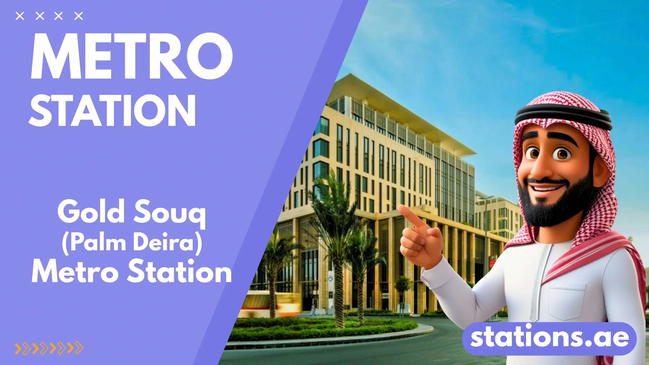 Gold Souq Metro Station