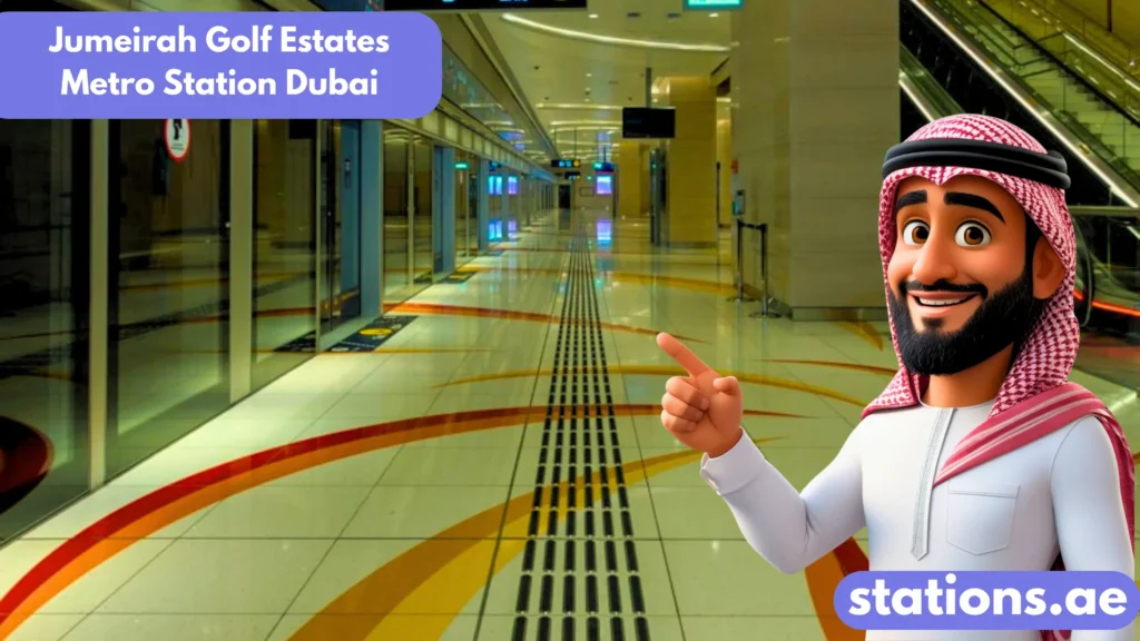 Jumeirah Golf Estates Metro Station Dubai
