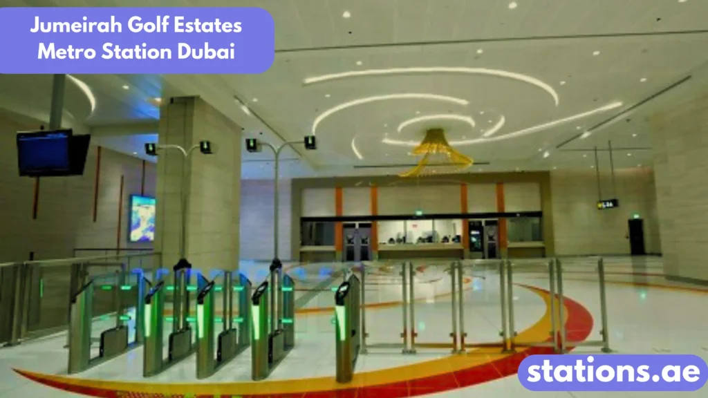 Jumeirah Golf Estates Metro Station Dubai