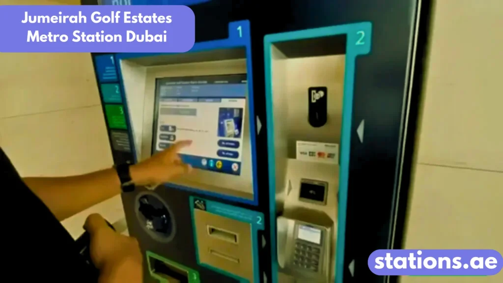 Jumeirah Golf Estates Metro Station Dubai
