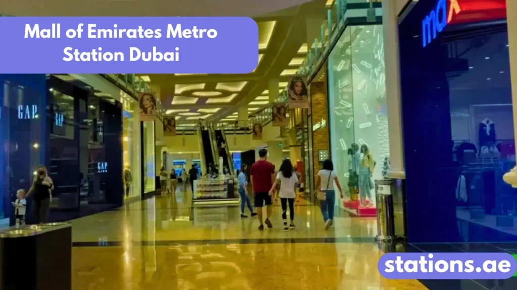 Mall of Emirates Metro Station Dubai