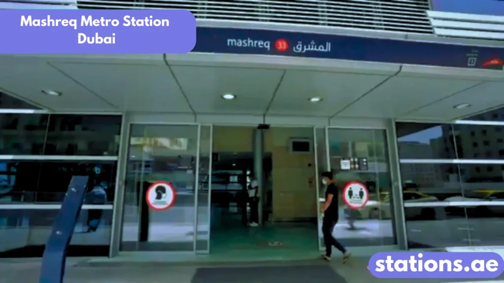 Mashreq Metro Station Dubai
