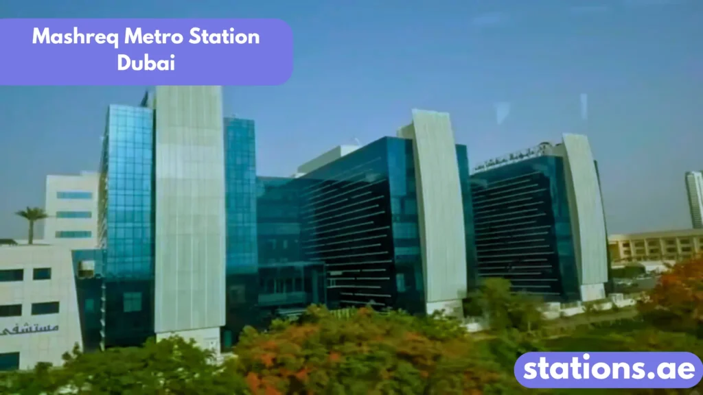 Mashreq Metro Station Dubai