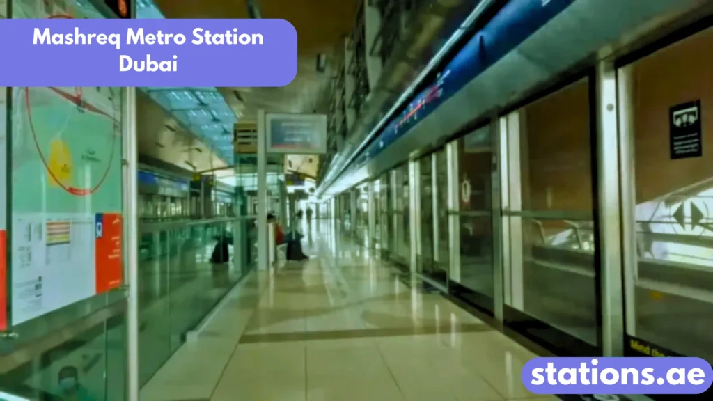 Mashreq Metro Station Dubai