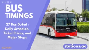 27 bus Route and Timings