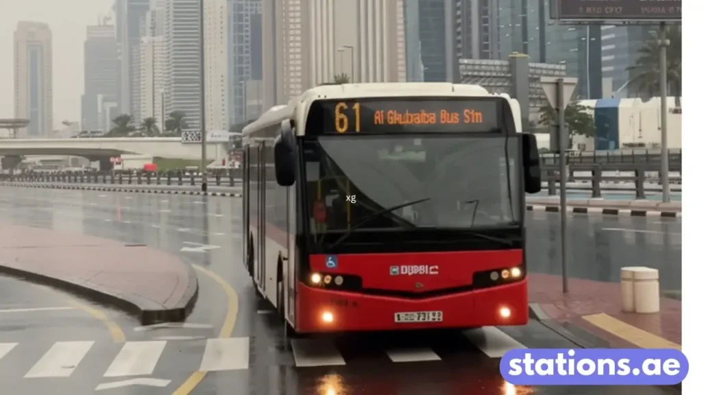 61 bus al Ghubaida