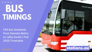 F54 Bus Schedule