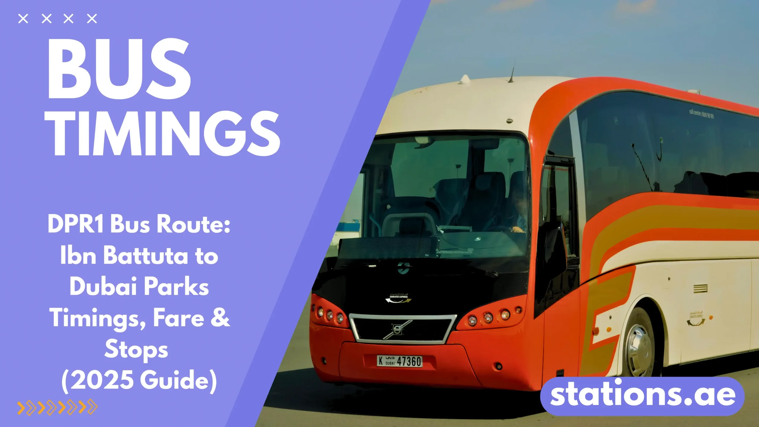 DPR1 Bus Route