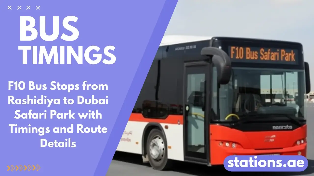 RTA F10 bus