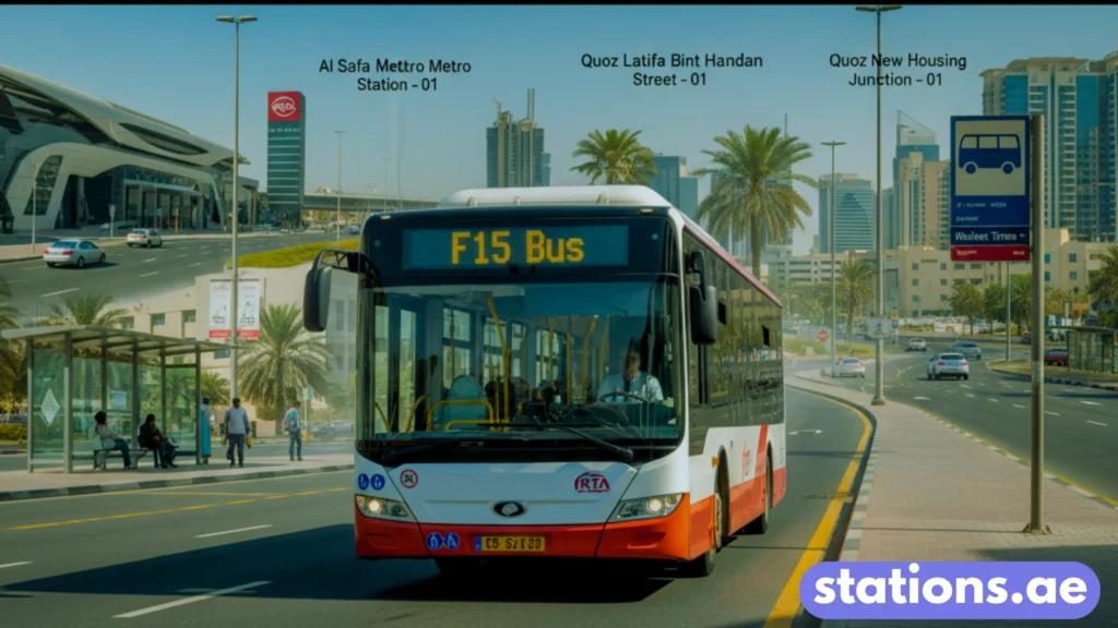 F15 Bus Stops List
