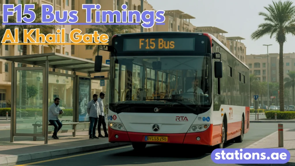F15 Bus Timings Al Khail Gate