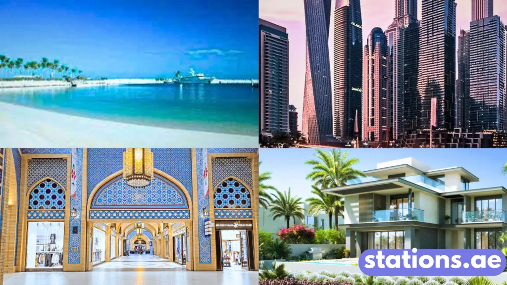 Tourists Destination on the way