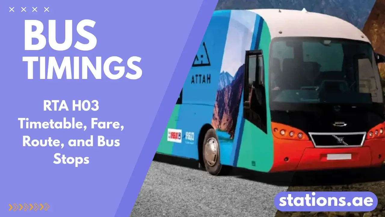 RTA H03 Bus