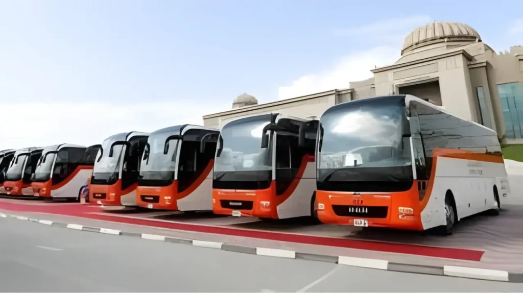 117 Bus From Abu Dhabi to Sharjah