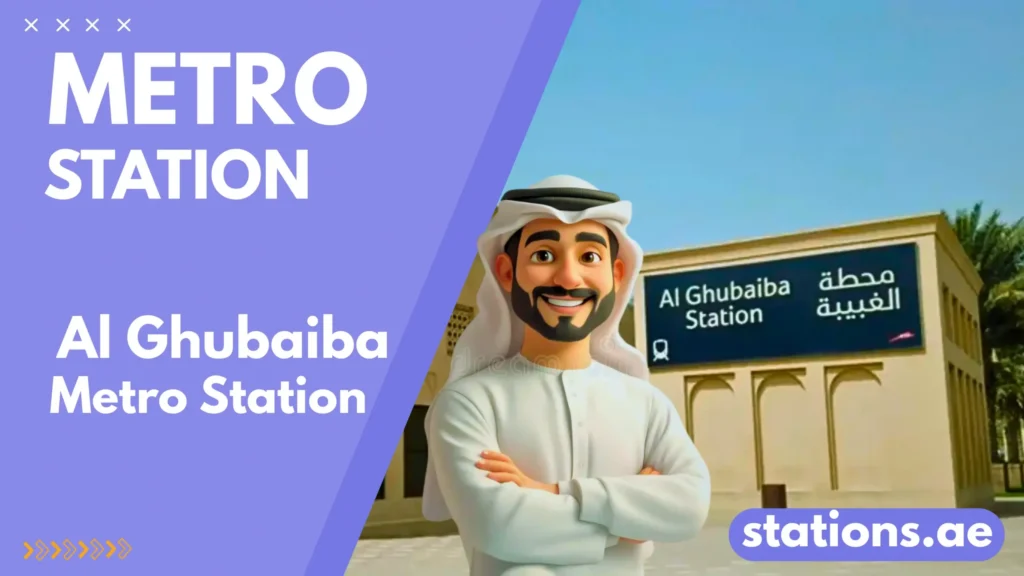 Al Ghubaiba Metro Station Dubai