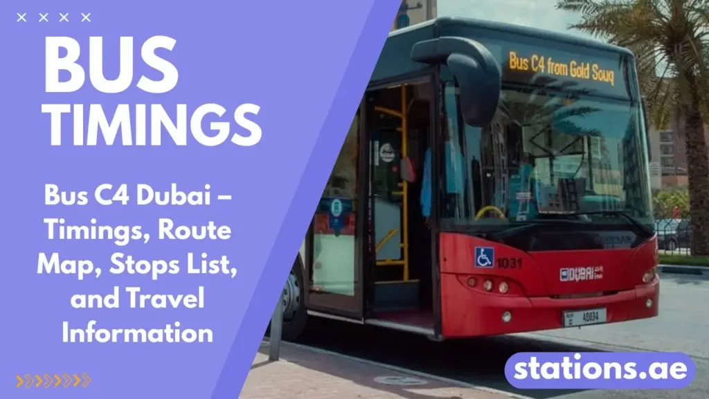 C4 bus Dubai
