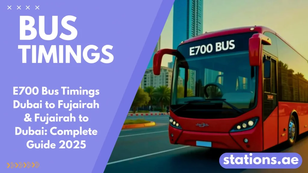 E700 Bus Timings
