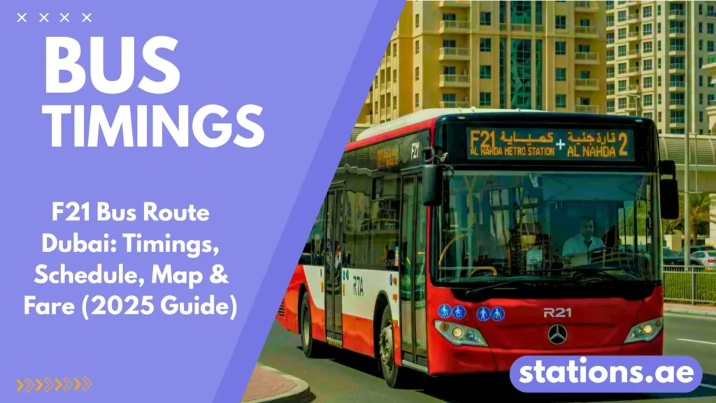F21 Bus Route Dubai