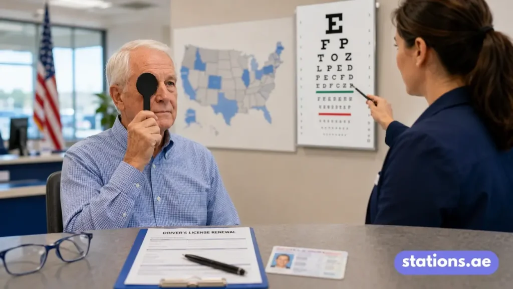 States That Require Vision Tests for Senior Drivers